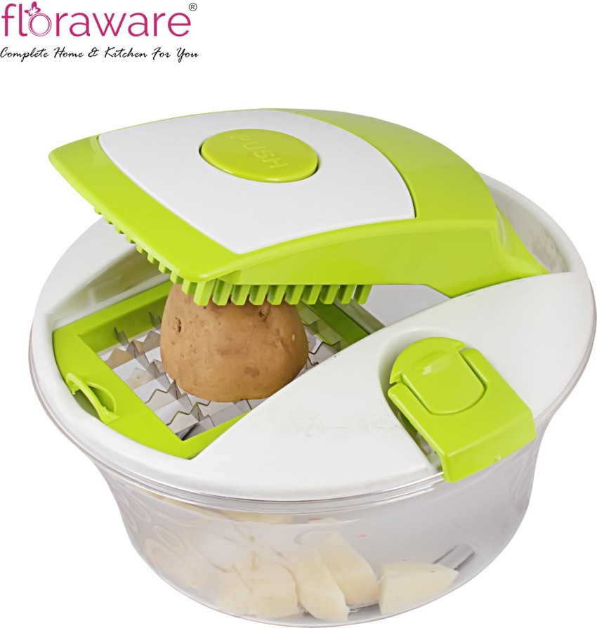 1set Multifunctional Handheld Spiral Potato Slicer