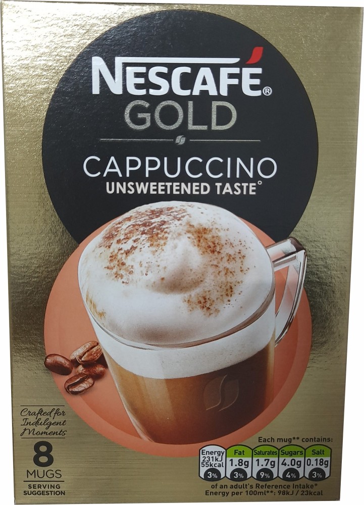 Nescafe Gold Cappuccino Unsweetened Coffee 14.2g