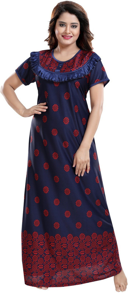 Frill nighty design best sale