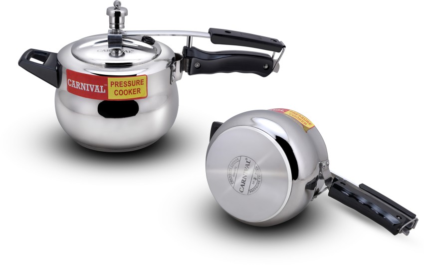 Carnival desire steel 3 L Pressure Cooker Price in India Buy