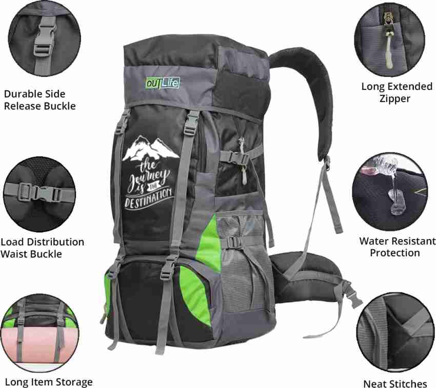 Outlife 60l hiking clearance backpack