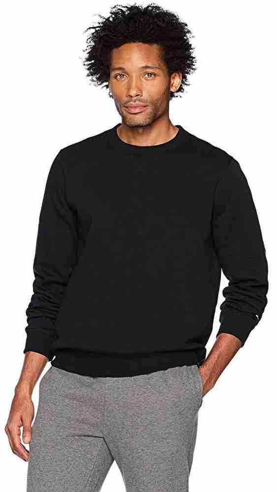 Black solid sweatshirt store