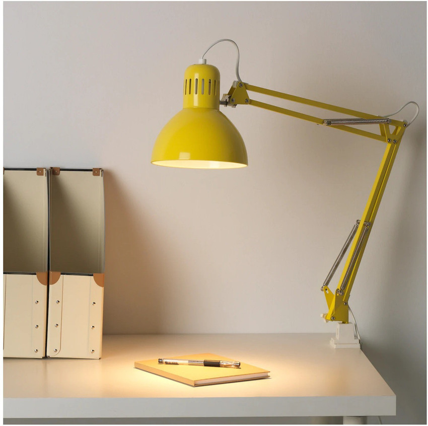 IKEA Work lamp yellow Table Lamp Price in India Buy IKEA Work lamp yellow Table Lamp online at Flipkart