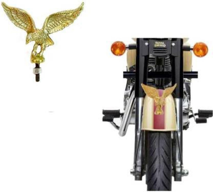 https://rukminim2.flixcart.com/image/850/1000/k44hksw0/vehicle-emblem/c/f/w/golden-eagle-foe-all-royal-enfield-emblem-kohli-bullet-original-imafn3wd88u63rgp.jpeg?q=90