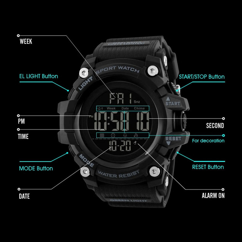 Skmei store red watch