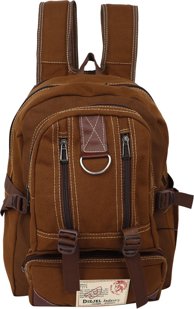 Brown store school bag
