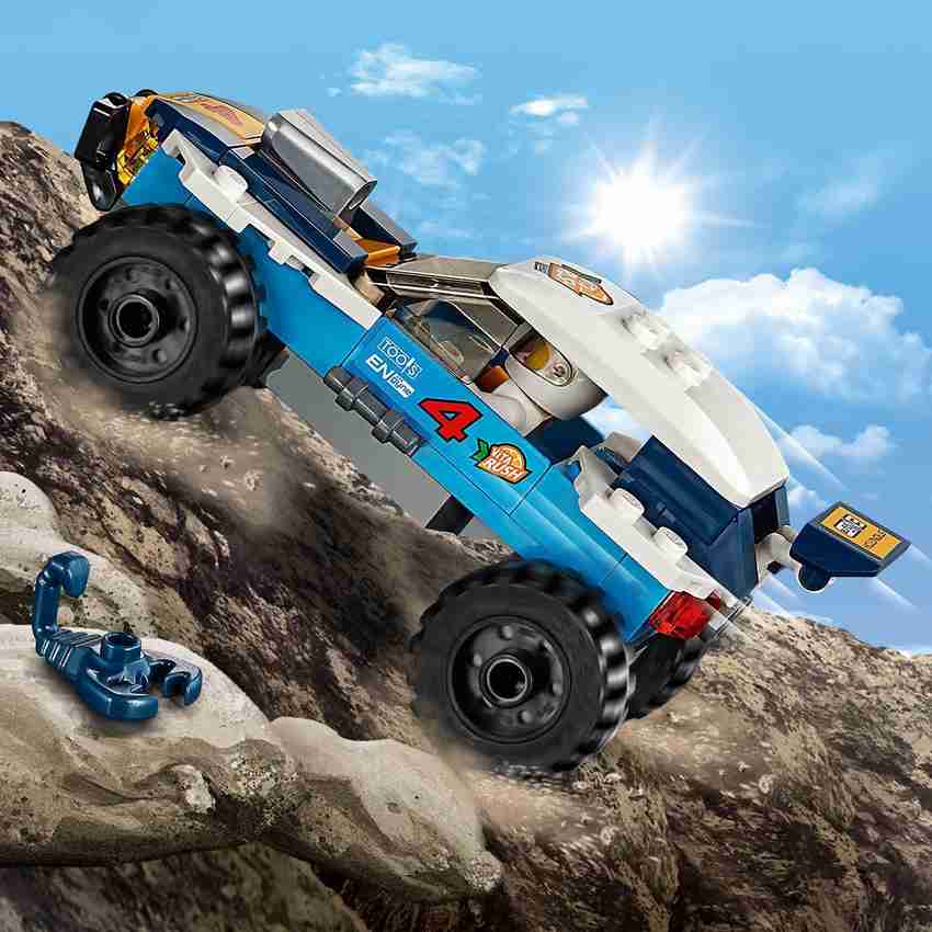 LEGO City Desert Rally Racer Building Blocks For Kids 75 Pcs