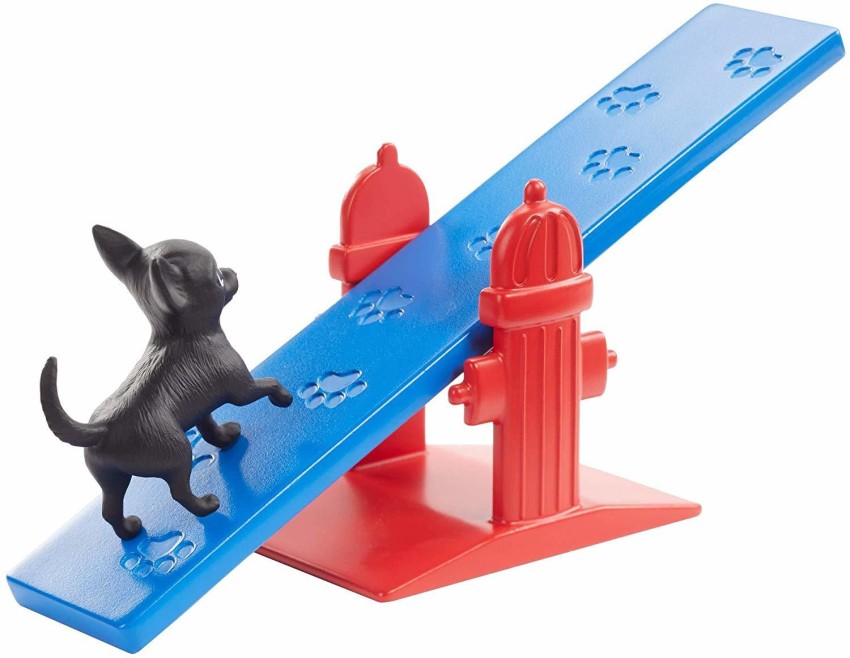 Barbie dog training store set