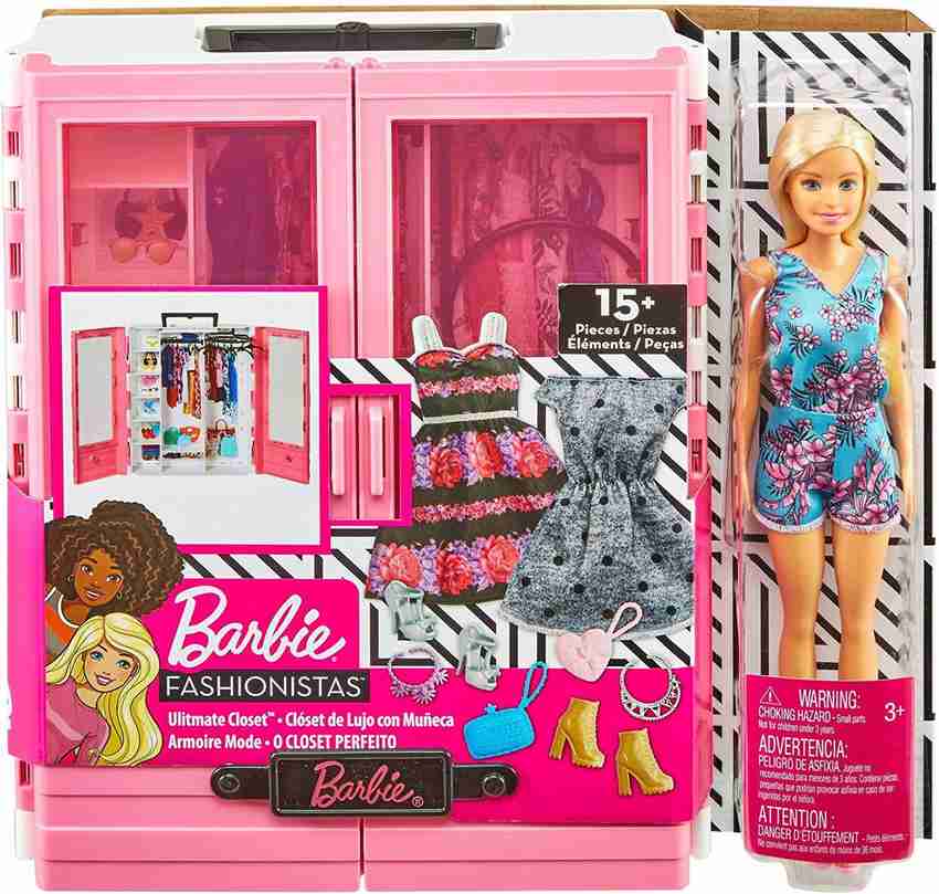 Barbie gbk12 fashionistas ultimate hotsell closet doll and accessory