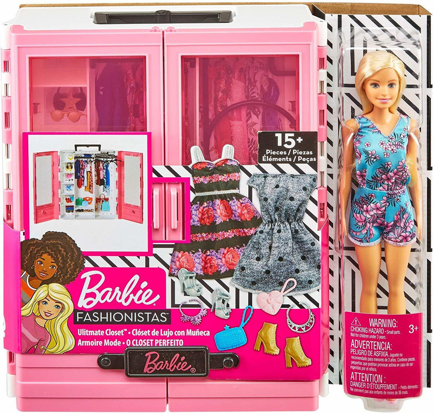 Barbie wardrobe hotsell smyths