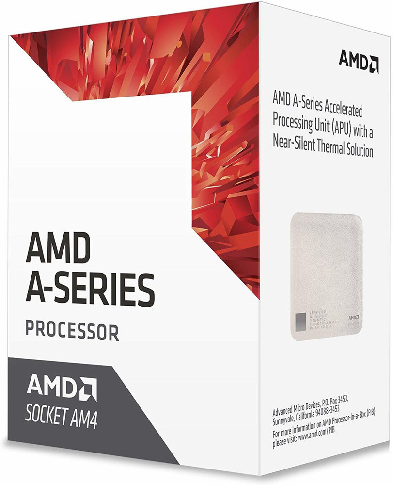 amd A8 9600 APU with Radeon R7 Graphics AD9600AGABBOX 3.1 GHz