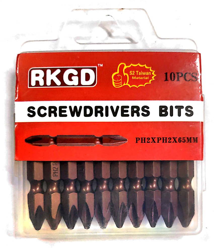 Star head screwdriver clearance bits