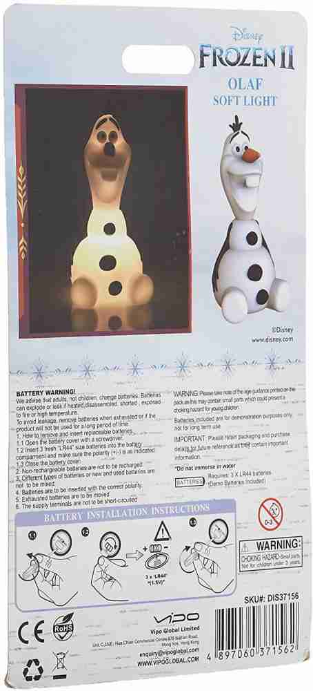 FROZEN Olaf Soft Light 16cm Height - Flipkart