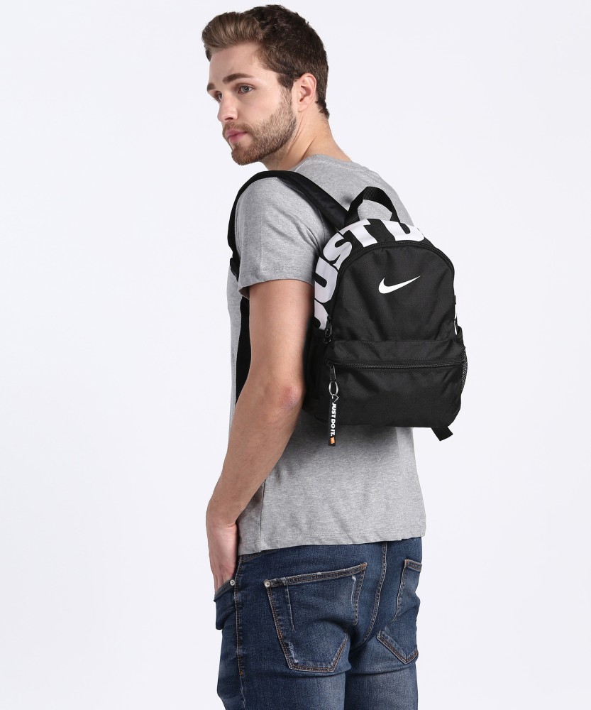 NIKE Y Nk Brsla Jdi Mini Bkpk 11 L Backpack BLACK BLACK WHITE