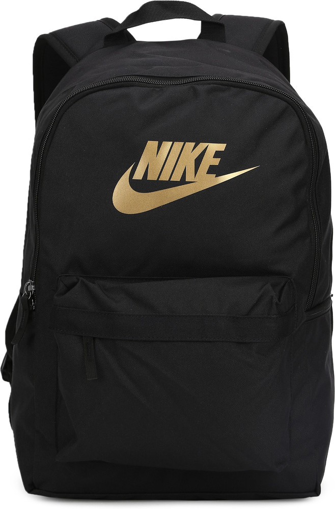 Black and gold backpack nike sales