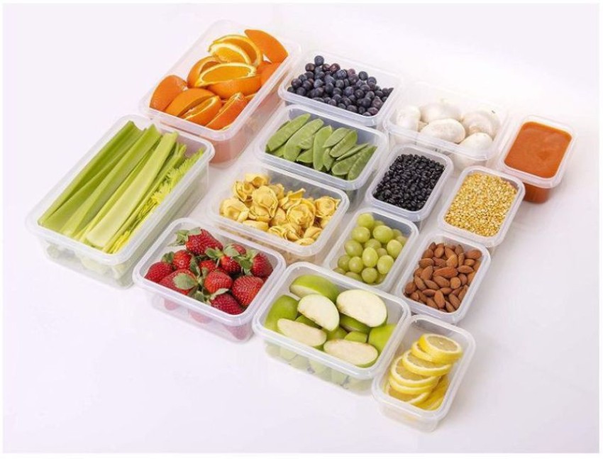 Komax Biokips 4 Compartment Lunch Containers [Set-of-5] 