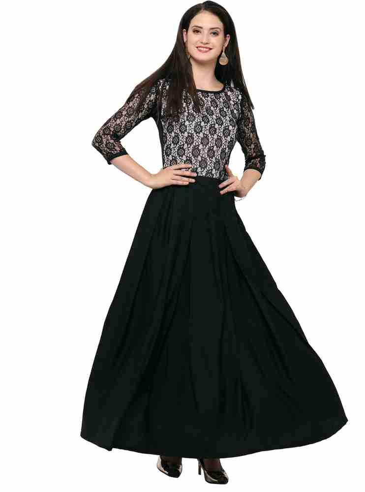 Mastani creation Women Maxi Black Dress Buy Mastani creation
