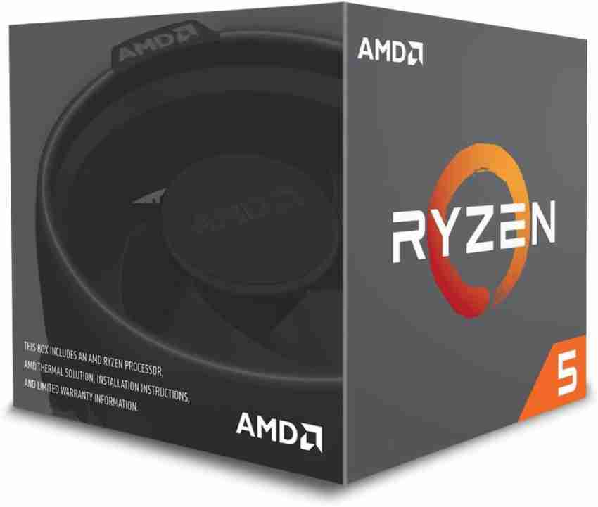 amd Ryzen 5 2600X with Wraith Spire Cooler 3.6 Ghz Upto 4.2 Ghz