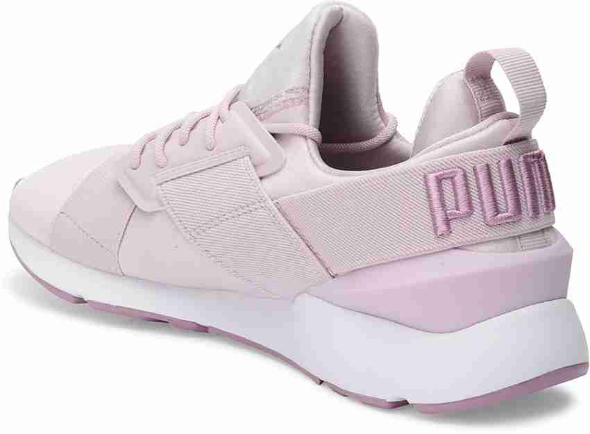 Puma muse slip on purple discount