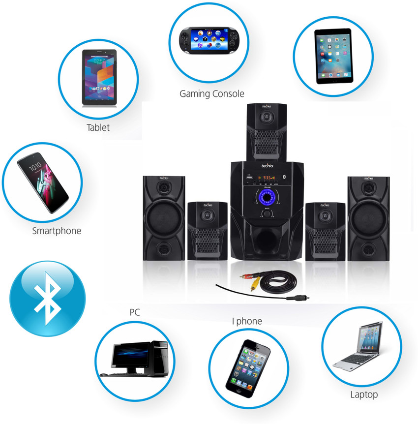 Tecnia 4.1 deals speaker with bluetooth