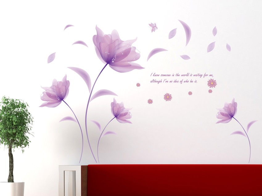 Porta documentos Flowers Lilac
