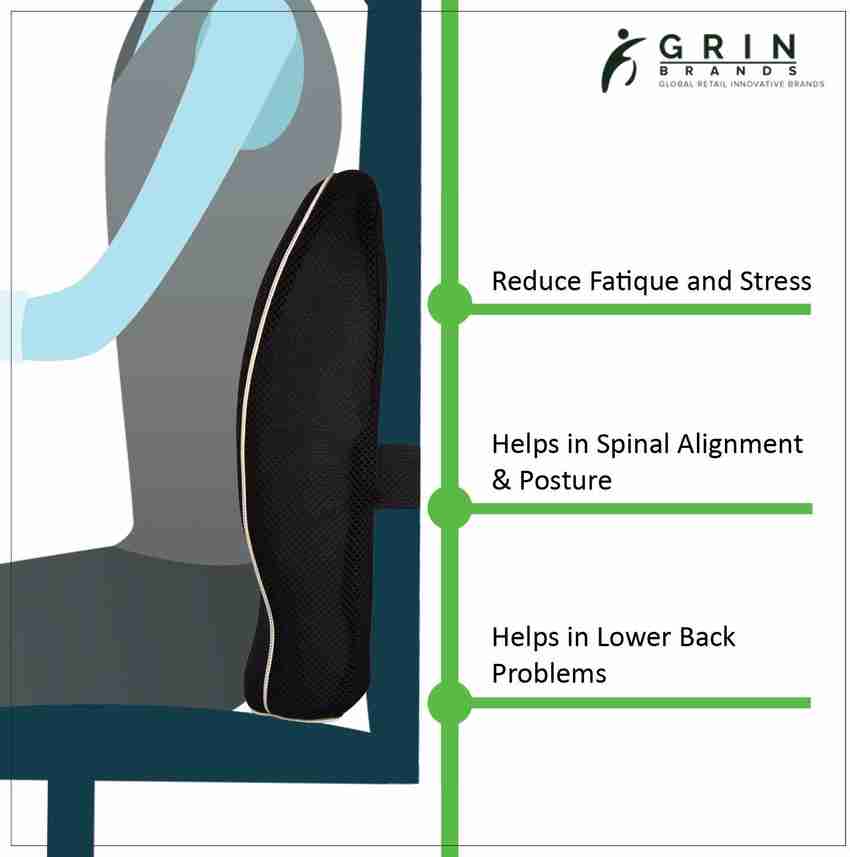 Grin health orthopaedic backrest cushion store