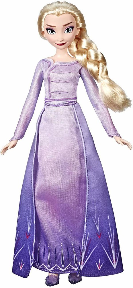 DISNEY Arendelle Fashions Elsa Fashion Doll 2 Outfits Purple