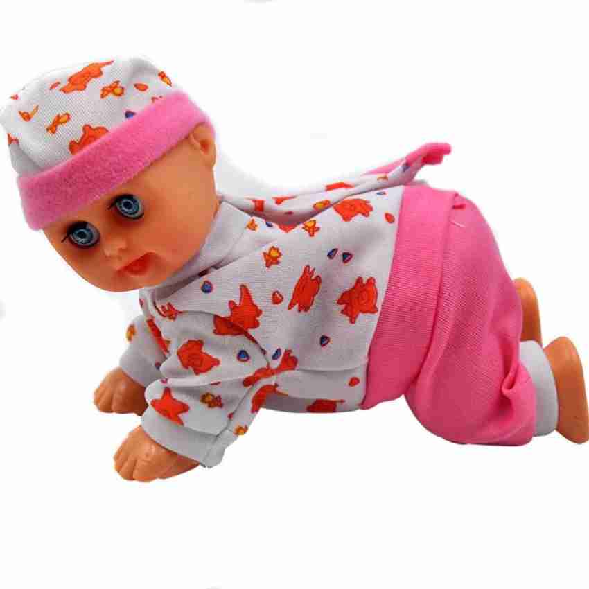 Baby born hot sale crawling doll