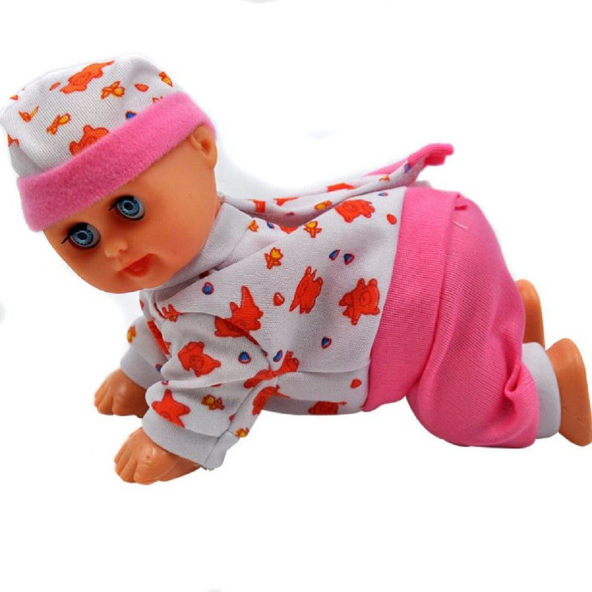 Jack Royal Clever Crawling Baby Doll Toy With Laughing Giggling