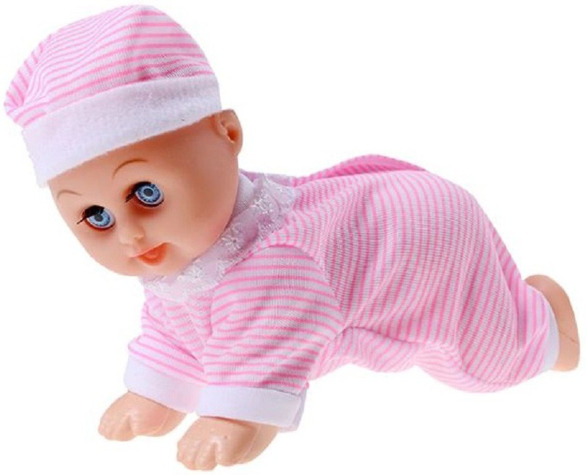 Crawling baby shop doll