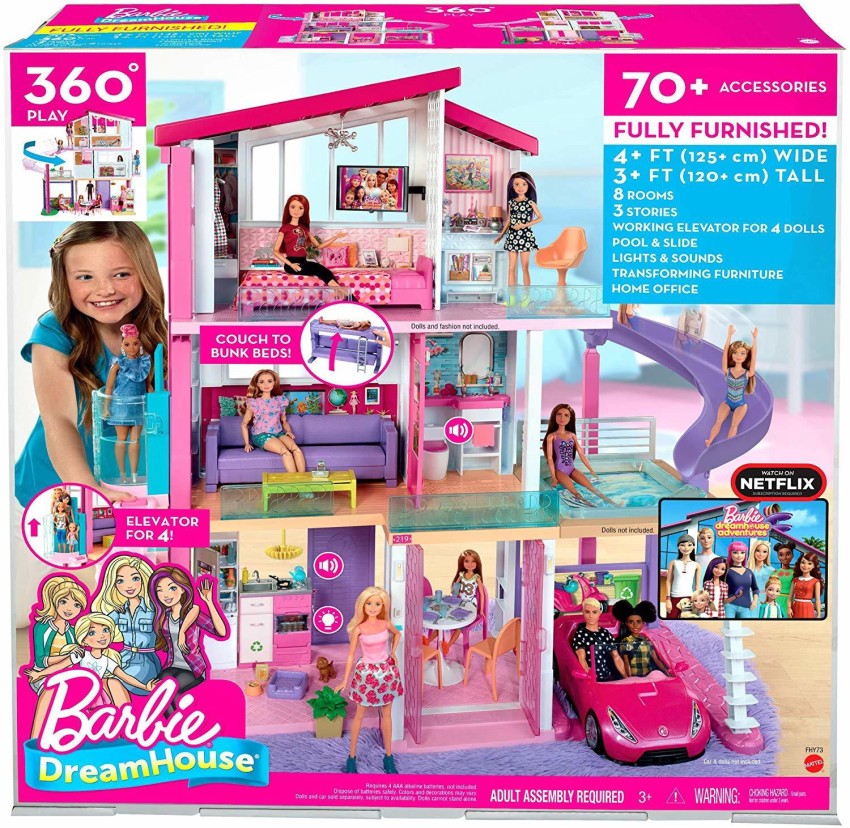 Barbie ffy84 best sale dream house playset