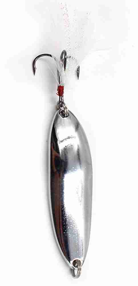 Buy Silver Flat Fish Lure Online in India 