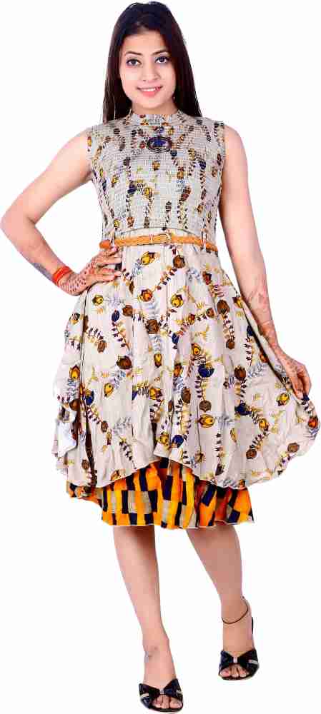 Midi dress flipkart best sale