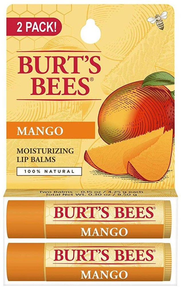 Burt's Bees Lip Balm Mango - Price in India, Buy Burt's Bees Lip Balm Mango  Online In India, Reviews, Ratings & Features