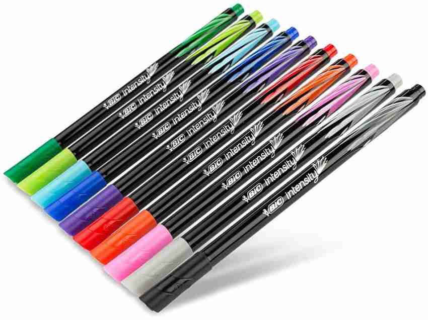 BIC Color Collection by Intensity Fineliner Pen, Assorted Colors, 20 Count