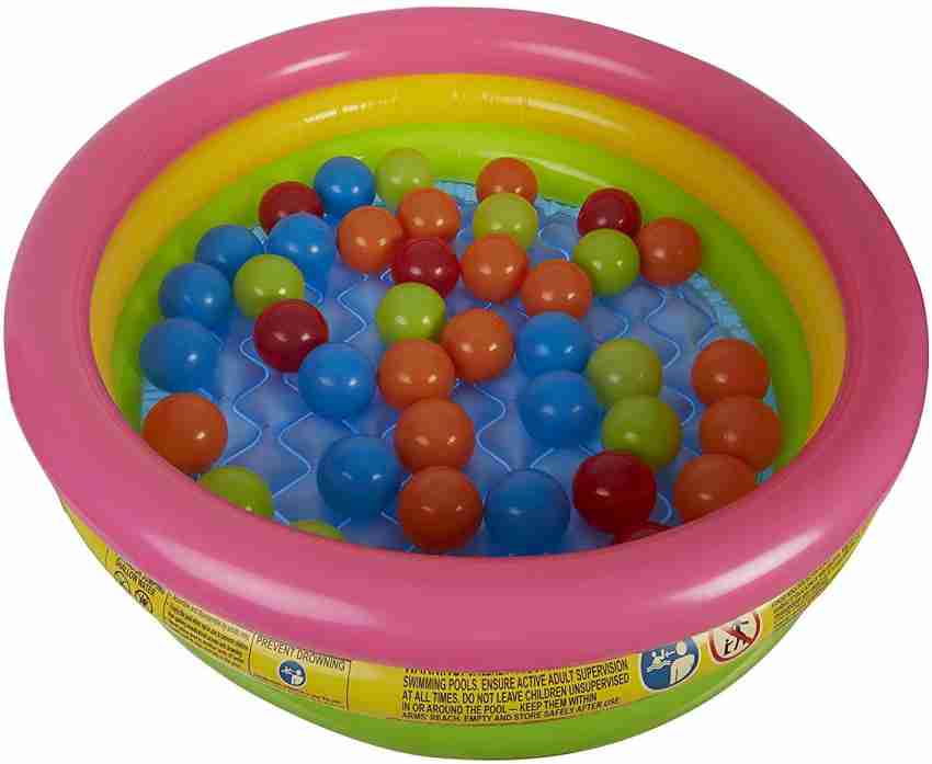 Buy Archana Novelty nflatable/Foldable Kid's Swimming Pool/Ball Pool/Water  Pool with 50 Balls Inflatable Swimming Pool online at