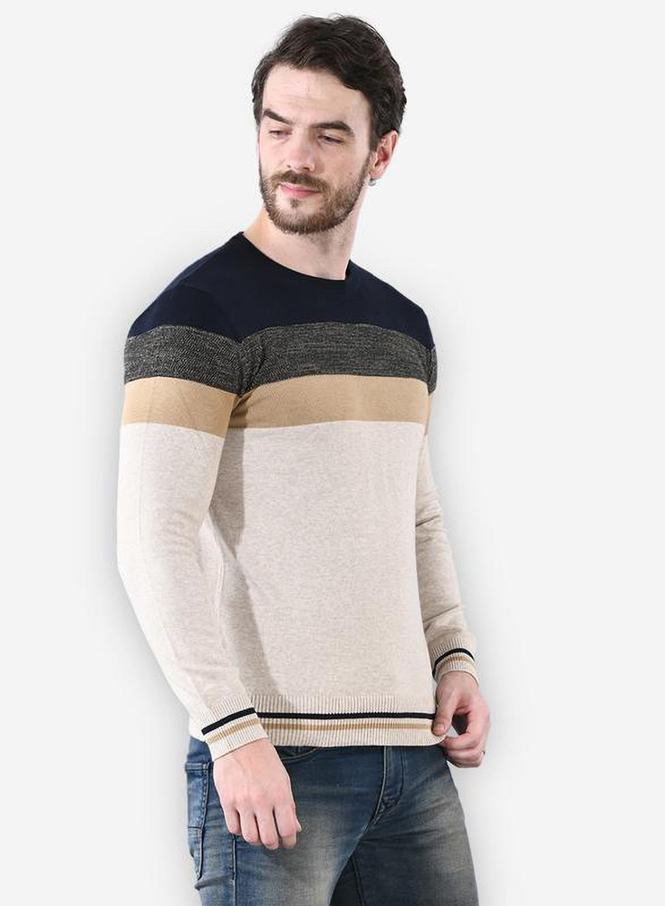 Octave Striped Round Neck Casual Men Multicolor Sweater - Buy Octave  Striped Round Neck Casual Men Multicolor Sweater Online at Best Prices in  India | Flipkart.com