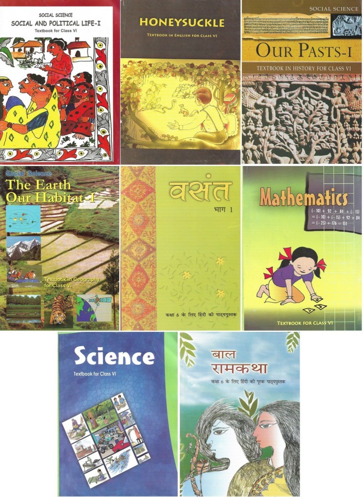 NCERT TEXTBOOK BOOK SET FOR Class 6th (Vasant-1, Bal, 40% OFF