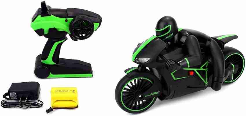 Toyazo High Speed 2.4 GHz RC Motorcycle Bike with Built in