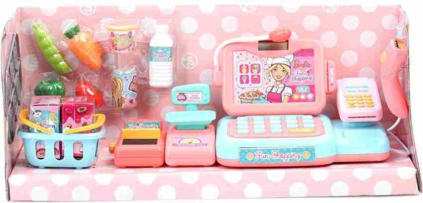 Barbie love to sales shop cash register