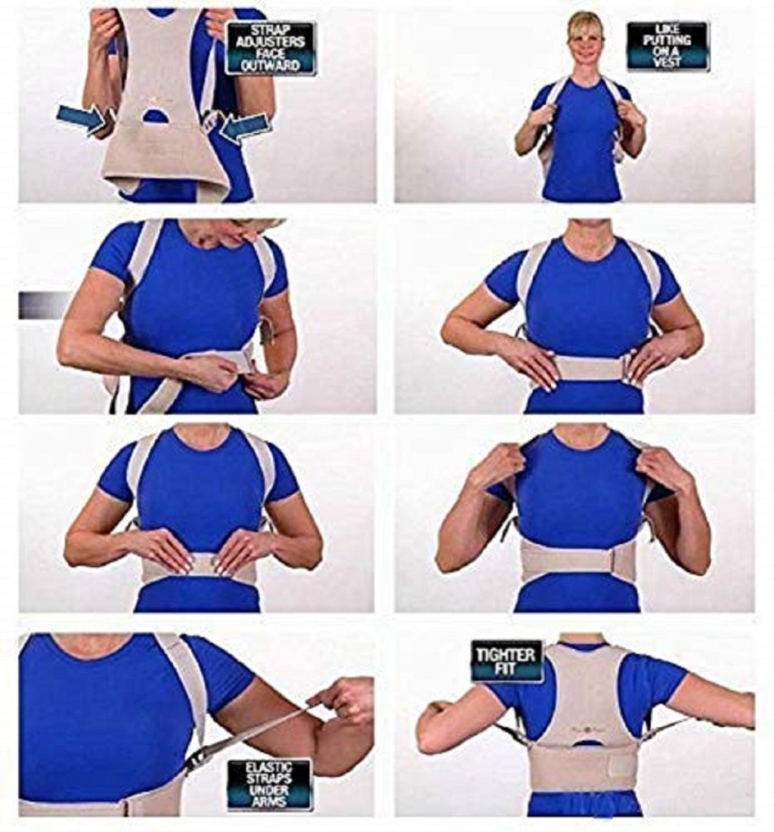 Buy Unique Buyer NEW black Royal Posture Belt 10 Magnets Lumbar Support for  Posture Corrector Posture Corrector Online at Best Prices in India -  Fitness, Hiking