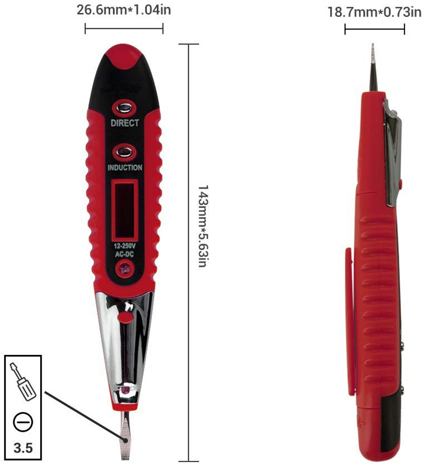 Ac dc non contact voltage detector sale