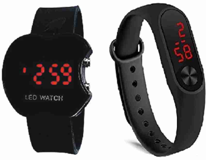 Digital watch 2024 black colour