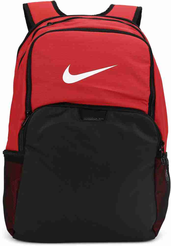 NIKE Nk Brsla Xl Bkpk 9.0 30L 22 L Laptop Backpack UNIVERSITY RED BLACK WHITE Price in India Flipkart