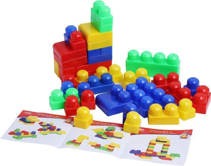 Ashmi Classic Multi Colored 48 Pcs Mega Jumbo Building Blocks