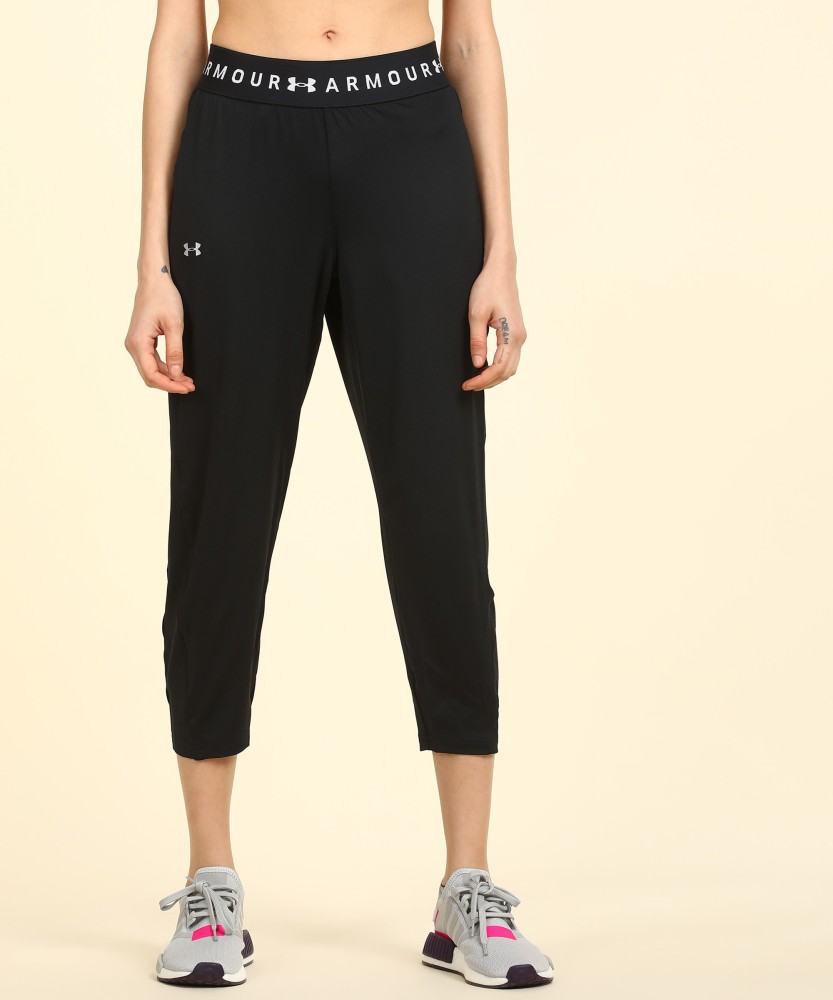 Buy UNDER ARMOUR Women Black Capri Online at Best Prices in India