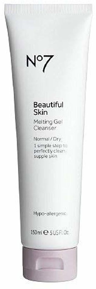BOOTS No7 Beautiful Skin Melting Gel Cleanser Face Wash Price in