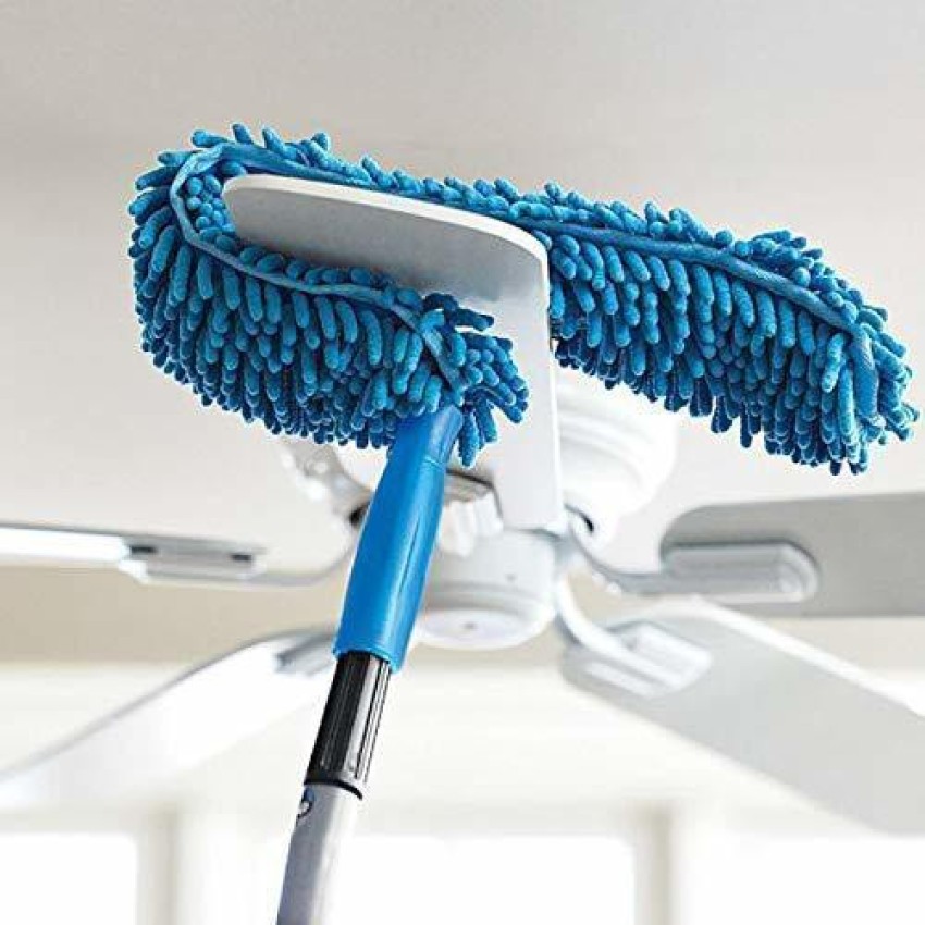 Tomex Fan Cleaning Brush  Feather Microfiber Duster with