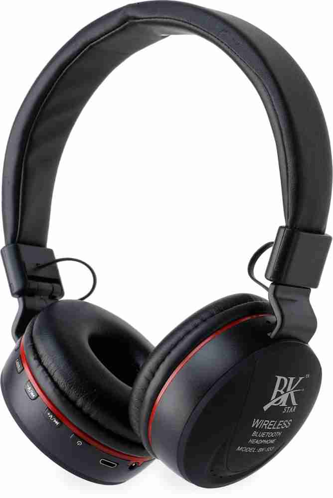 BK Star Bluetooth Wireless HeadPhones Hi Fi Stereo Sound Built in