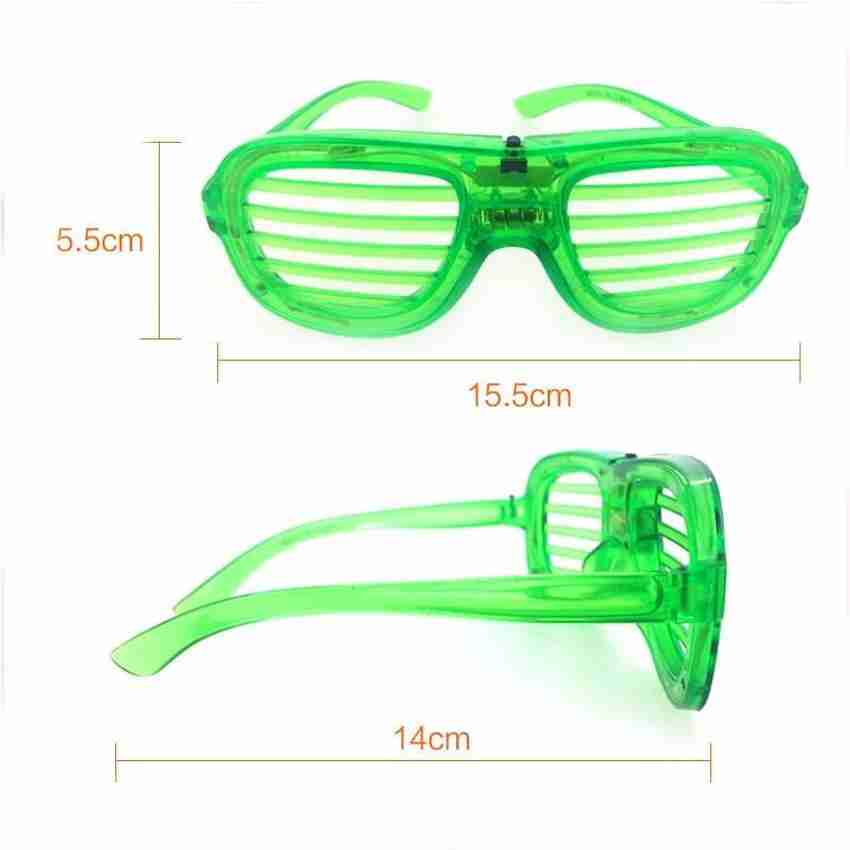 Flashing deals party glasses